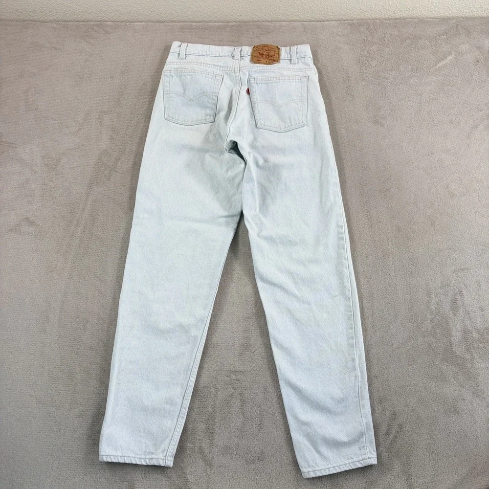 Vintage 80's Levis 550‎ Relaxed Fit Jeans Men 31x32 (Fits 30x32) Light Blue USA